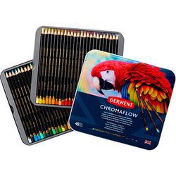 Derwent Chromaflow krāsainie zīmuļi 48 gab. (2306013) Derwent Chromaflow krāsainie zīmuļi 48 gab. (2306013)