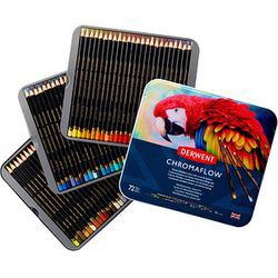 Derwent Chromaflow krāsainie zīmuļi 72 gab. (601184) Derwent Chromaflow krāsainie zīmuļi 72 gab. (601184)