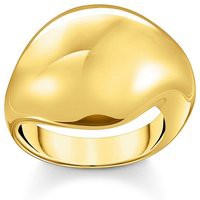 Thomas Sabo gredzens organiskā piliena formā apzeltīts (TR2470-413-39) Thomas Sabo gredzens organiskā piliena formā apzeltīts (TR2470-413-39)
