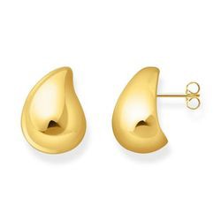 Thomas Sabo Auskari organiskā piliena formā apzeltīti (H2299-413-39) Thomas Sabo Auskari organiskā piliena formā apzeltīti (H2299-413-39)