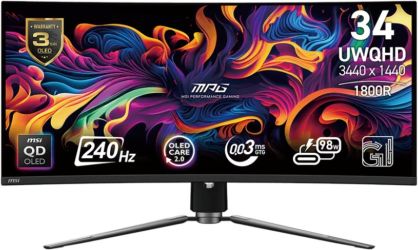 MSI MPG 341CQPX QD-OLED MSI MPG 341CQPX QD-OLED