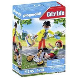Playmobil My Life - Sanitārs ar pacientu (71245) Playmobil My Life - Sanitārs ar pacientu (71245)