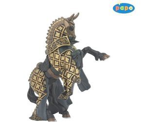 Papo Viduslaiku pasaule - Ieroču meistara zirgs Vērsis (39918) Papo Viduslaiku pasaule - Ieroču meistara zirgs Vērsis (39918)
