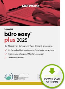 Lexware Büro Easy Plus 2025 (Gada versija) Lexware Büro Easy Plus 2025 (Gada versija)