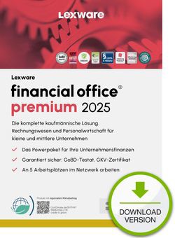Lexware Financial Office Premium 2025 (Abonnement) Lexware Financial Office Premium 2025 (Abonnement)