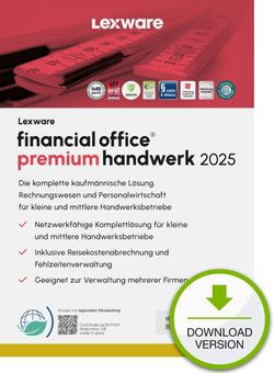 Lexware Financial Office Premium Handwerk 2025 (Abonnement) Lexware Financial Office Premium Handwerk 2025 (Abonnement)