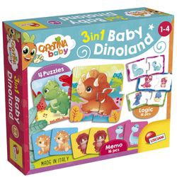 Liscianigiochi Carotina Baby Dinoland 3 in 1 Liscianigiochi Carotina Baby Dinoland 3 in 1