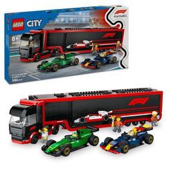 LEGO City F1 Transportieris ar RB20 & AMR24 F1 sacīkšu automašīnām (60445) LEGO City F1 Transportieris ar RB20 & AMR24 F1 sacīkšu automašīnām (60445)