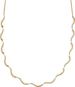 Skagen Wave kaklarota zelta krāsā (SKJ1746710) Skagen Wave kaklarota zelta krāsā (SKJ1746710)