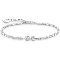 Thomas Sabo Tennis rokassprādze Infinity ar baltiem akmeņiem (A2176-051-14) Thomas Sabo Tennis rokassprādze Infinity ar baltiem akmeņiem (A2176-051-14)