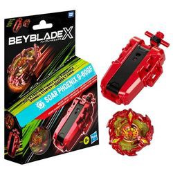 Hasbro Beyblade X Soar Phoenix Deluxe auklas startera komplekts (F9324) Hasbro Beyblade X Soar Phoenix Deluxe auklas startera komplekts (F9324)
