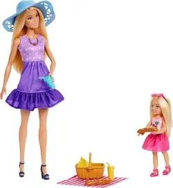 Mattel Barbie Malibu un Chelsea komplekts (JBF43) Mattel Barbie Malibu un Chelsea komplekts (JBF43)