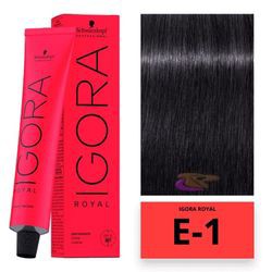 Schwarzkopf Professional Igora Royal E-1 Cendré ekstrakts 60 ml Schwarzkopf Professional Igora Royal E-1 Cendré ekstrakts 60 ml