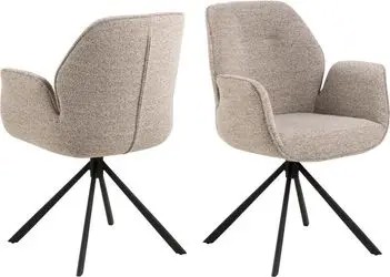 AC Design Furniture Aura ēdamistabas krēsls ar roku balstu AC Design Furniture Aura ēdamistabas krēsls ar roku balstu