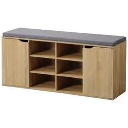 Kesper Apavu skapis ar sēdekļa spilvenu 103 x 48 x 30,5 cm Kesper Apavu skapis ar sēdekļa spilvenu 103 x 48 x 30,5 cm