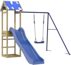 vidaXL Spēļu tornis impregnēts priedes koks (3279015) vidaXL Spēļu tornis impregnēts priedes koks (3279015)