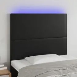 vidaXL LED galvgalis mākslīgā āda 90x5x78/88 cm (3121411) vidaXL LED galvgalis mākslīgā āda 90x5x78/88 cm (3121411)