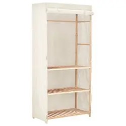vidaXL Kleiderschrank ar 3 līmeņiem 79 x 40 x 170 cm (247107) vidaXL Kleiderschrank ar 3 līmeņiem 79 x 40 x 170 cm (247107)