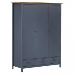vidaXL Kleiderschrank ar 3 durvīm 127x50x170 cm (288953) vidaXL Kleiderschrank ar 3 durvīm 127x50x170 cm (288953)