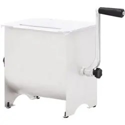 vidaXL Manuālais gaļas maisītājs ar vāku 20 l (50959) vidaXL Manuālais gaļas maisītājs ar vāku 20 l (50959)
