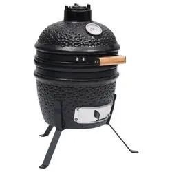 vidaXL 2-in-1 Kamado-Grils Smoker Keramika 56 cm (316093)