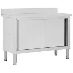 vidaXL Darba skapis ar bīdāmām durvīm (51051) vidaXL Darba skapis ar bīdāmām durvīm (51051)