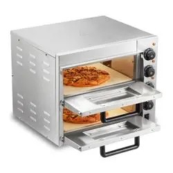 Vevor Kommerzieller Pizza krāsns krāsns 356 mm 2-slāņu (FY-1EP-2) Vevor Kommerzieller Pizza krāsns krāsns 356 mm 2-slāņu (FY-1EP-2)
