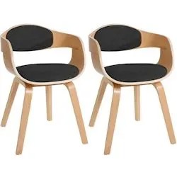 CLP Kingston retro krēsli 2 gab. komplekts CLP Kingston retro krēsli 2 gab. komplekts