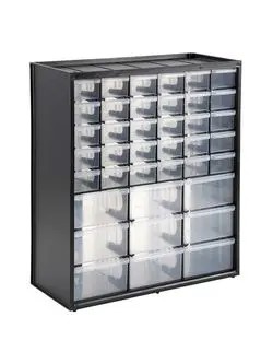 Stanley Tools Stanley mazo detaļu žurnāls ar 39 atvilktnēm (1-93-981) Stanley Tools Stanley mazo detaļu žurnāls ar 39 atvilktnēm (1-93-981)