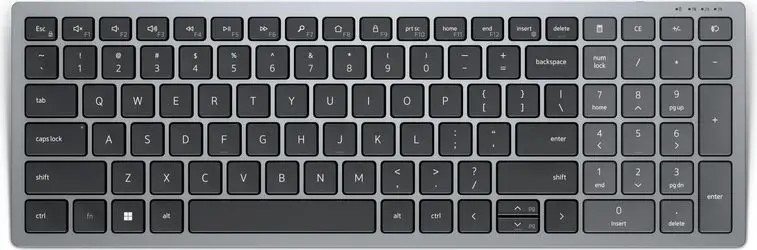 Dell KB740 Kompakts Bezvadu Daudzierīču ND (KB740-GY-R-NOR) Dell KB740 Kompakts Bezvadu Daudzierīču ND (KB740-GY-R-NOR)