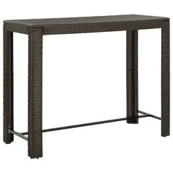 vidaXL Garten-Bartisch Poly Rattan (45876) vidaXL Garten-Bartisch Poly Rattan (45876)