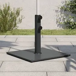 vidaXL Sonnenschirmständer mit Standfuß Spannknopf 17 kg (368680) vidaXL Sonnenschirmständer mit Standfuß Spannknopf 17 kg (368680)