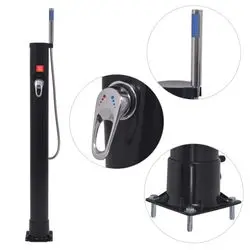 vidaXL Solāra duša 8 L PVC tērauds (91231) vidaXL Solāra duša 8 L PVC tērauds (91231)