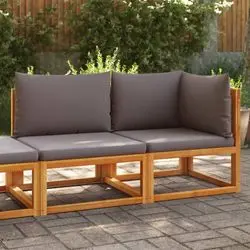 vidaXL Gartensofa ar spilveniem masīvkoks akācija 2-sēdvietīgs (4008163) vidaXL Gartensofa ar spilveniem masīvkoks akācija 2-sēdvietīgs (4008163)