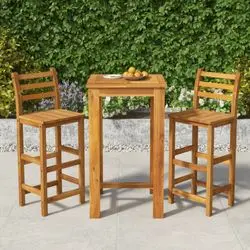 vidaXL Gartenbar-Set Masīvkoks Akācija 3-daļīgs (3154390) vidaXL Gartenbar-Set Masīvkoks Akācija 3-daļīgs (3154390)