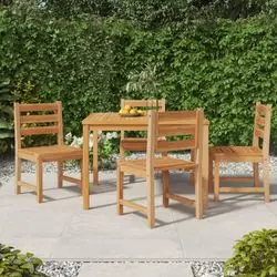 vidaXL Gartenstühle Massivholz Teak 4 Stk. (3157174) vidaXL Gartenstühle Massivholz Teak 4 Stk. (3157174)