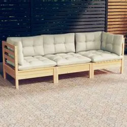 vidaXL Gartensofa 3-Sitzer (3096100) vidaXL Gartensofa 3-Sitzer (3096100)
