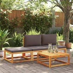 vidaXL Gartensofa komplekts 4-daļīgs (3278912) vidaXL Gartensofa komplekts 4-daļīgs (3278912)