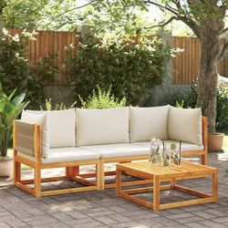 vidaXL Gartensofa komplekts ar spilveniem 3-daļīgs (3278854) vidaXL Gartensofa komplekts ar spilveniem 3-daļīgs (3278854)