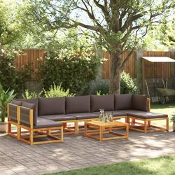 vidaXL Gartensofa komplekts 8-daļīgs (3278845) vidaXL Gartensofa komplekts 8-daļīgs (3278845)