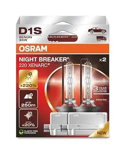 Osram Xenarc Night Breaker 220 D1S (66140XN2-2HB) Osram Xenarc Night Breaker 220 D1S (66140XN2-2HB)