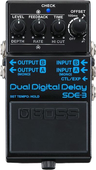 Boss SDE-E Dual Digital Delay Boss SDE-E Dual Digital Delay