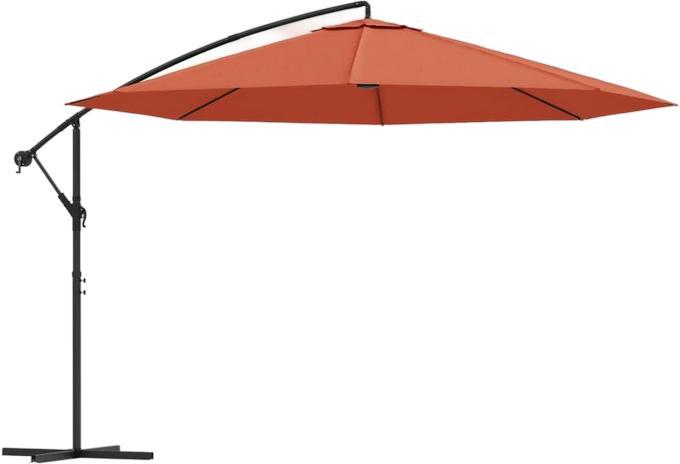 vidaXL Ampelschirm mit Aluminium-Mast 350 cm (44508