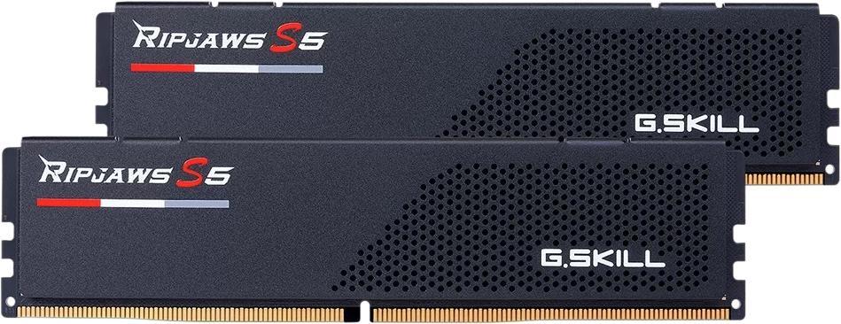 G.Skill Ripjaws S5 DDR5-6400 128GB komplekts (F5-6400J3644F64GX2-RS5K) G.Skill Ripjaws S5 DDR5-6400 128GB komplekts (F5-6400J3644F64GX2-RS5K)