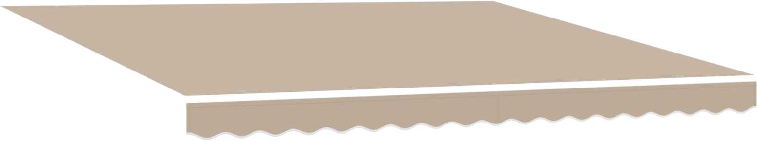 vidaXL Einziehbare Markise 400 × 300 cm (3330613)