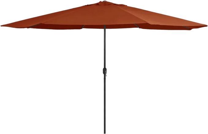 vidaXL Sonnenschirm mit Metall-Mast 390 cm (47383)
