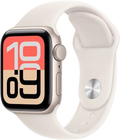 Apple Watch SE 3 GPS 40 mm Alumīnijs ar sporta aproci M/L (Polarstern / Polarstern) Apple Watch SE 3 GPS 40 mm Alumīnijs ar sporta aproci M/L (Polarstern / Polarstern)