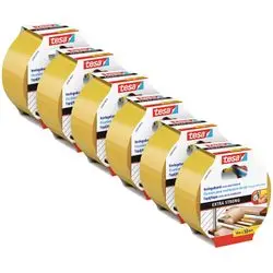 Tesa Verlegeband EXTRA STRONG 10m x 50mm 6 gab. Tesa Verlegeband EXTRA STRONG 10m x 50mm 6 gab.