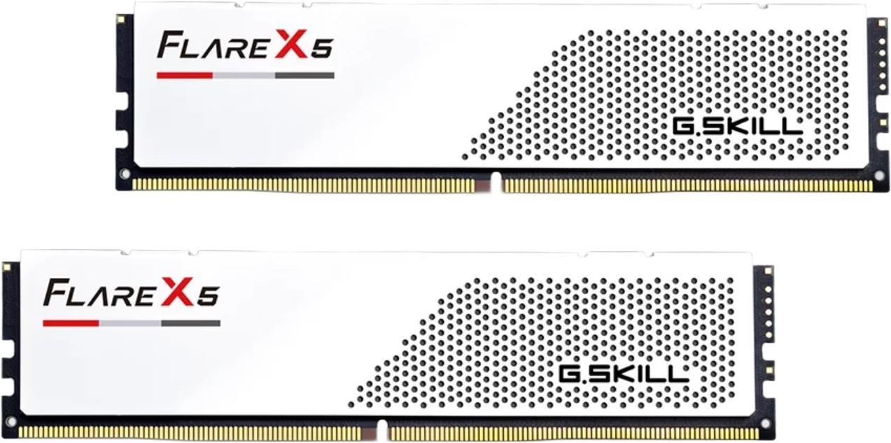 G.Skill Flare X5 DDR5-6000 64GB komplekts (F5-6000J3636F32GX2-FX5W) G.Skill Flare X5 DDR5-6000 64GB komplekts (F5-6000J3636F32GX2-FX5W)