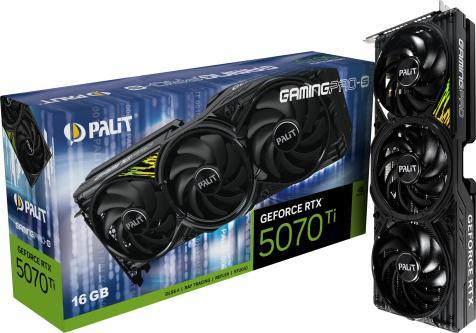 Palit GeForce RTX 5070 Ti GamingPro-S 16GB (NE7507T019T2-GB2031U) Palit GeForce RTX 5070 Ti GamingPro-S 16GB (NE7507T019T2-GB2031U)